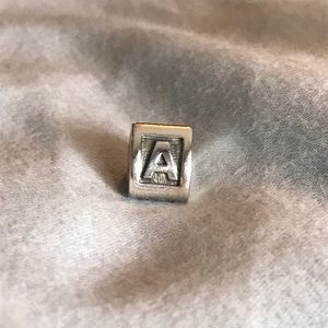PANDORA letter A charm